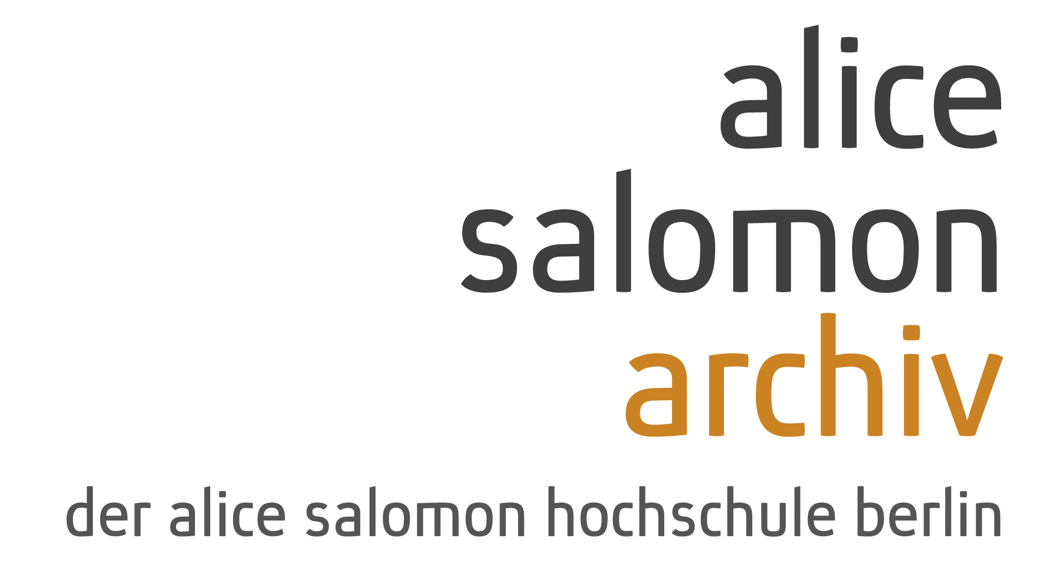 Logo des Alice Salomon Archiv der Alice Salomon Hochschule Berlin
