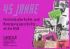 Collage auf pinkem Hintergrund "45 Jahre Feministische Archiv- und Gewgungsgeschichte an der RUB" 